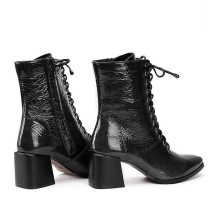 Дамски черни боти