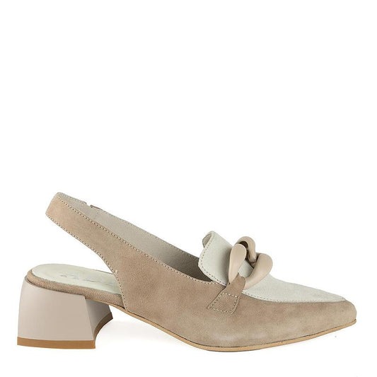 Дамски ежедневни обувки в цвят таупе