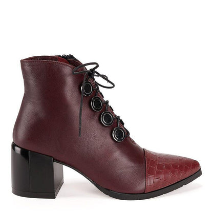 Дамски боти бордо